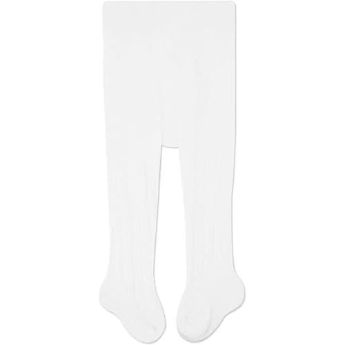 CozyWay Baby & Toddler Tights - Baby Girl and Boy Leggins Cable Knit Comfy Cotton Infant Multicolor - 1 Pack