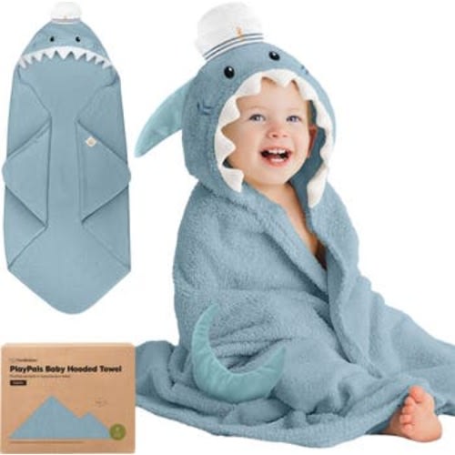 PlayPals Hooded Towel, Medium