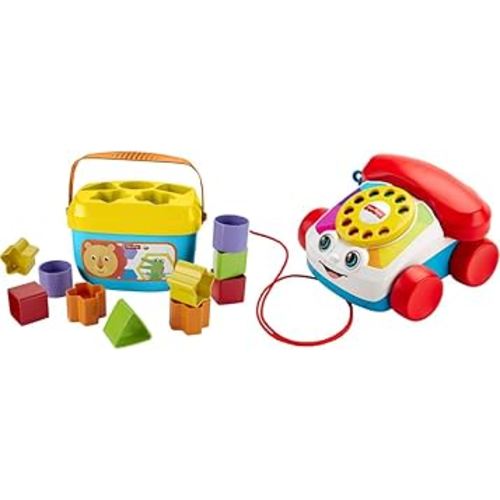 Fisher-Price Stacking Toy Baby’s First Blocks Set of 10 Shapes for Sorting Play for Infants Ages 6+ Months : Amazon.com.au: Toys & Games