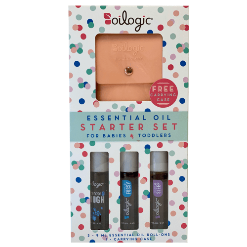 Oilogic Essential Oil Roll-on Starter Set for Baby & Toddler