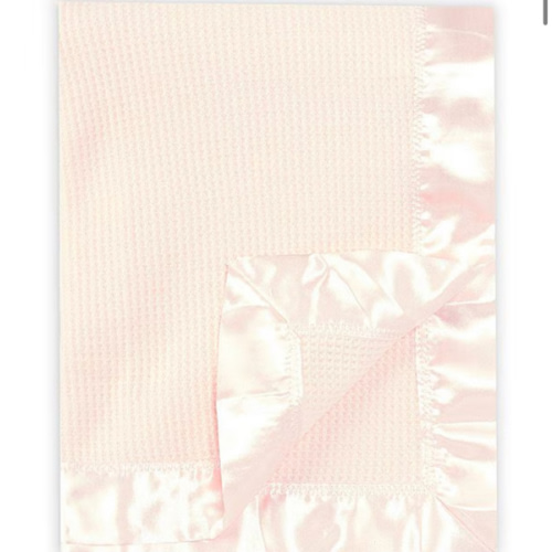 Starting Out Baby Satin-Trim Blanket