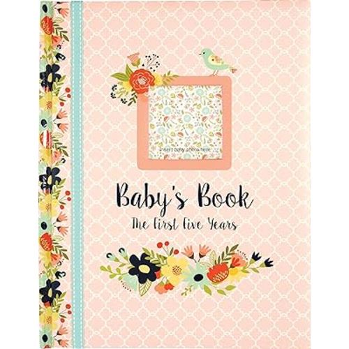 Baby's Book: The First Five Years (Floral Design)