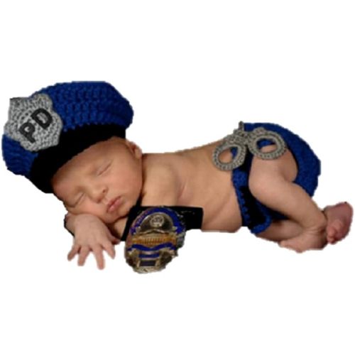 Matissa Newborn Baby Girl/Boy Crochet Knit Costume Photography Prop Hats Outfits