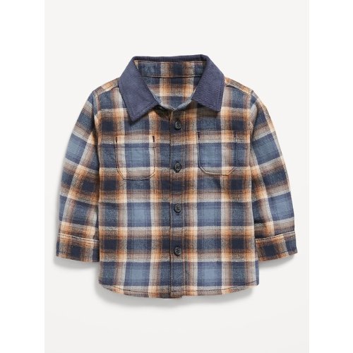 Soft-Brushed Flannel Pocket Shirt for Baby