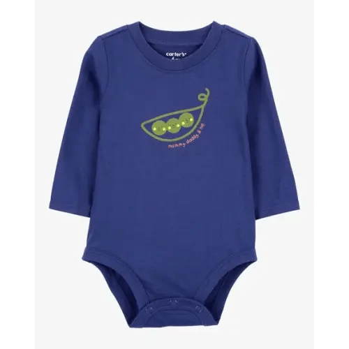 Baby 'Mommy, Daddy & Me' Peas Collectible Bodysuit - Carter's | Carter's