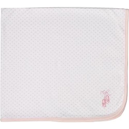 Little Me Unisex Baby Swaddling Receiving Blankets, Prima Ballerina, One Size