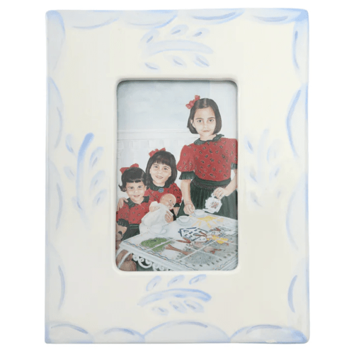 Ceramic Frame - Blue | Tricia Lowenfield Design | Over The Moon