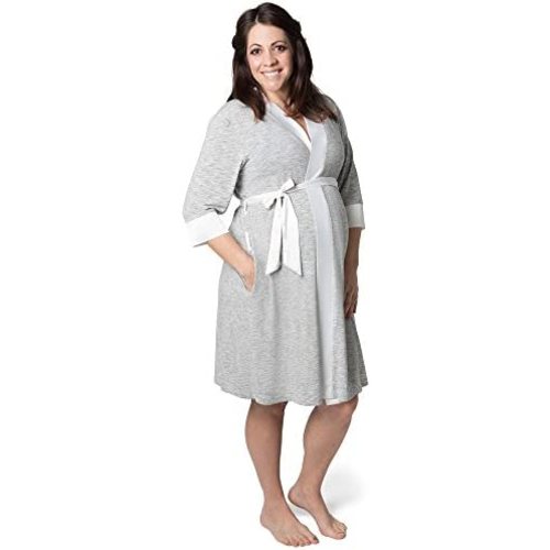 Kindred Bravely Emmaline Maternity & Nursing Robe Hospital Bag/Delivery Essential
