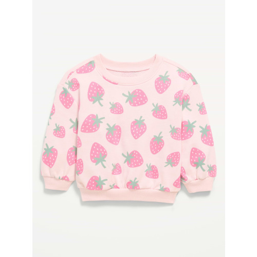 Printed Crew-Neck Sweatshirt for Baby