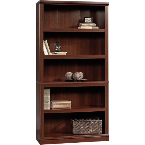 Sauder Miscellaneous Storage 5-Shelf Bookcase/ Book shelf, Select Cherry finish