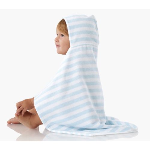 Mini Stripe Baby Beach Hooded Towel