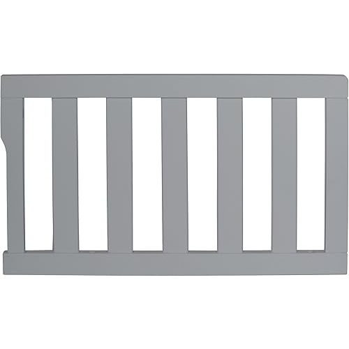 Convertible Crib Toddler Guard Rail in Cool Grey