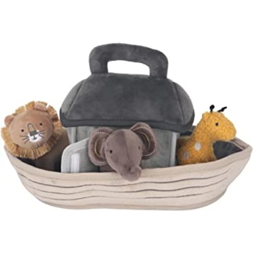 Lambs & Ivy Baby Noah Interactive Plush Boat/Ark with Stuffed Animal Toys