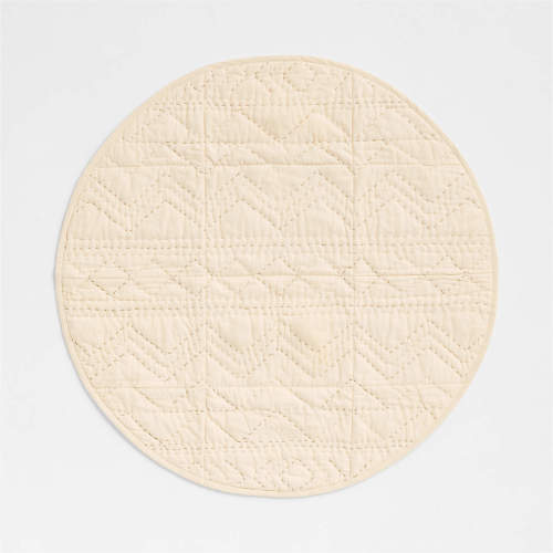 Cozy Cloud Natural Undyed Cotton Baby Activity Play Mat