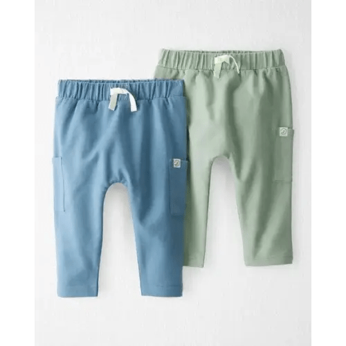 Baby 2-Pack Organic Cotton French Terry Joggers - Little Planet | Carter's