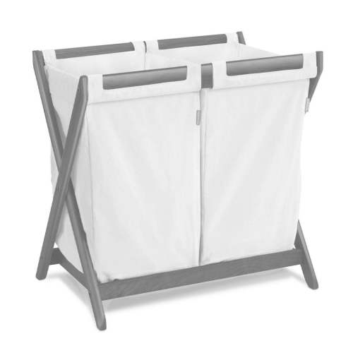 Bassinet Stand + Hamper Insert Bundle Gray