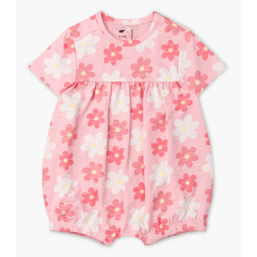 Shorty Bubble Romper - Organic Baby Clothes - Monica + Andy
