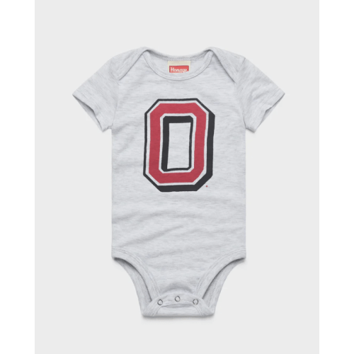 Fight The Team Baby One Piece Retro OSU Ohio State Buckeyes Top – HOMAGE