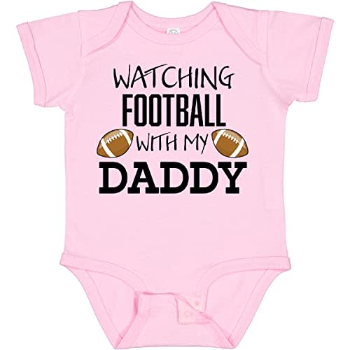 inktastic Watching Football with My Daddy Baby Bodysuit