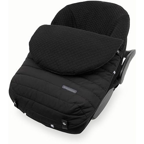 Little Unicorn Infant Car Seat Footmuff – Weather-Resistant Baby Bunting Bag with Magnetic Closure, Non-Slip Backing & Open Harness Design – Universal Fit Winter Cover for Baby Car Seat & Stroller