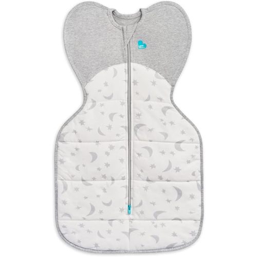Love to Dream Swaddle UP Extra Warm 3.5 TOG, Dramatically Better Sleep, Allow Baby to Sleep in Their Preferred Arms Up Position for Self-Soothing, Snug Fit Calms Startle Reflex, White, Small, 8-13 lbs