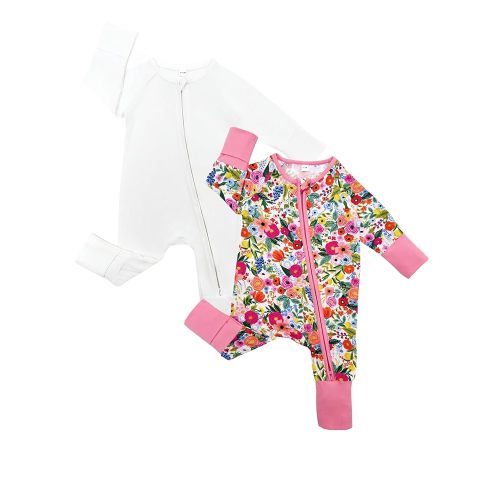 Bow Dream Baby Bamboo Rayon Romper Girl Footless Viscose Newborn Infant Footie Outfits Mitten Cuffs Toddler Boy Clothes