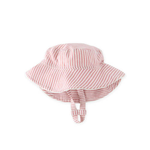 Seersucker Bucket Hat in color Marine Blue Size 6-12M