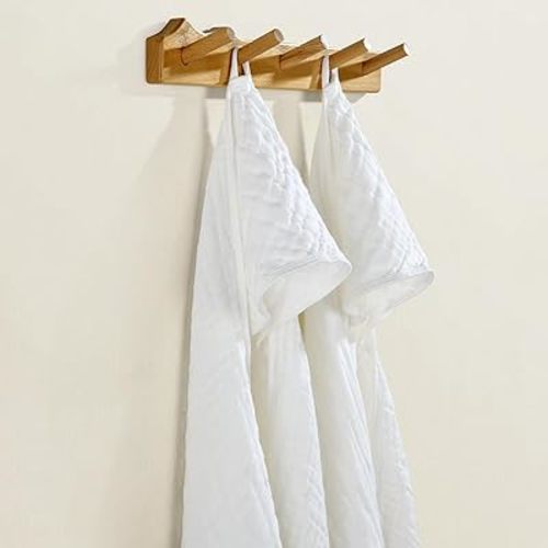 Hooded Baby Towels for Newborn, 2 Pack 100% Muslin Cotton Baby Bath Towel with Hood for Baby Toddler and Kids, Large 35x35 Inch Baby Boy & Girl Towels, Essentials Must Have