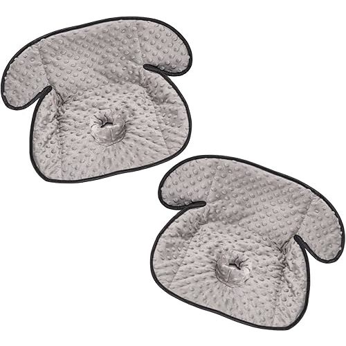 Piddle pad Car Seat Protector - Car Seat Saver Stroller Potty Pad, Baby Car Seat Cover, Car Seat Waterproof Liner for Potty Training Prevent Dipper Leaking 20x15 inch Black 2PCS(Grey)