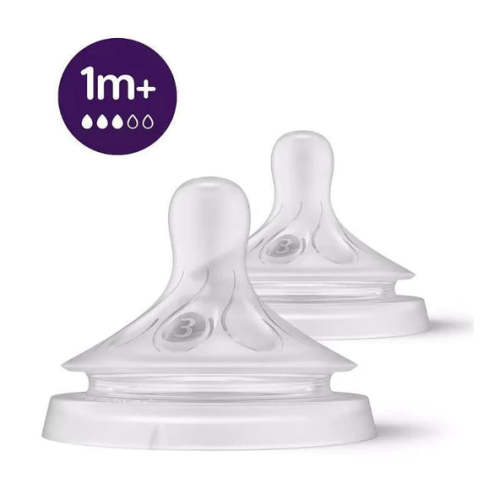 Philips Avent 2 pack Natural Response Nipple Flow 3