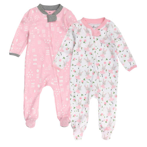 2-Pack Organic Cotton Sleep & Plays | Honest Baby Clothing