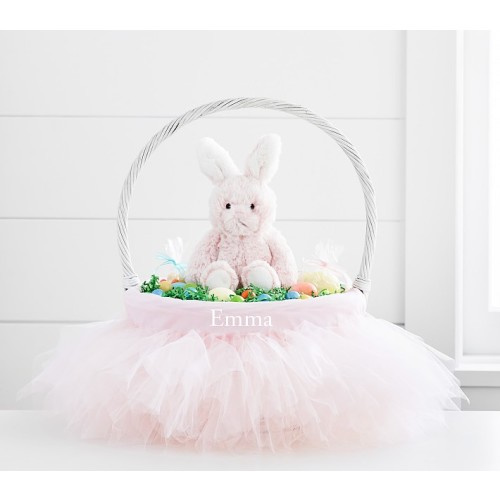 EASTER Tulle Tutu Easter Basket Liners | Pottery Barn Kids