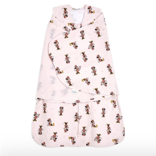 100% Cotton Baby Swaddle Minnie Fun | Newborn | HALO US