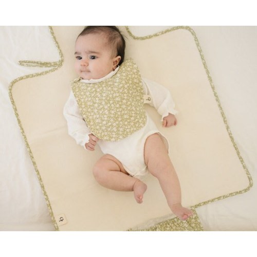 Baby Changing Organic Pad, Soft Organic Cotton Travel changing pad, Portable Diaper changing pad, New Baby Shower gift, New Mom Gift