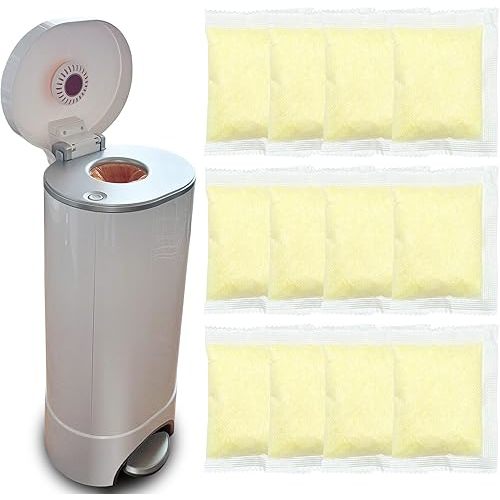 12 Pack Deodorizers Refills for Munchkin Pail Diaper, Diaper Pail Odor Removing for Munchkin deodorizing Discs