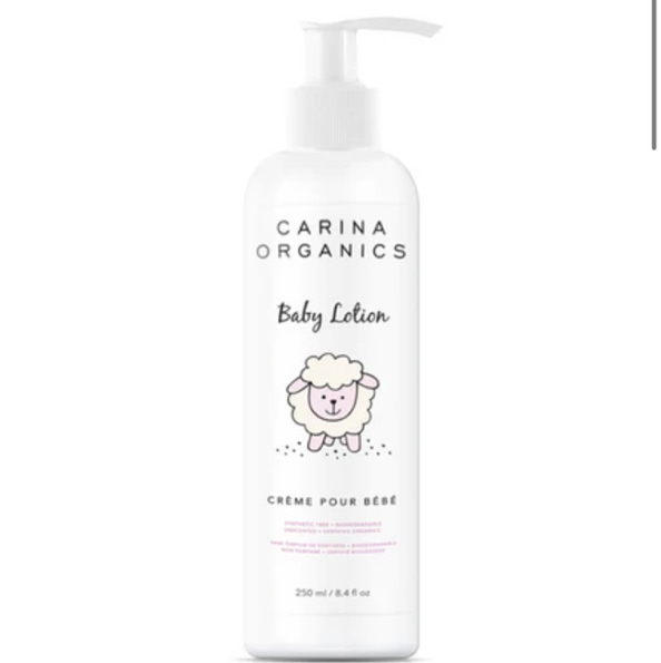 Baby Lotion (Extra Gentle) – Carina Organics