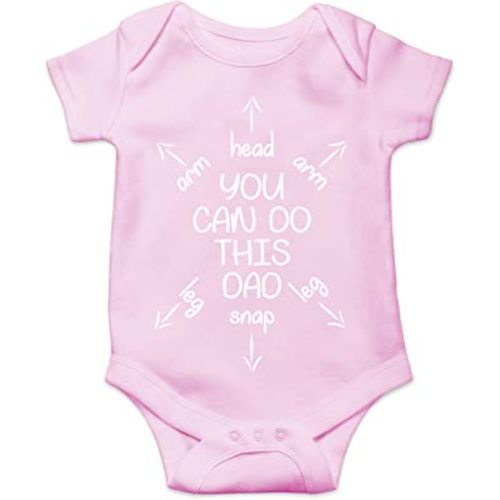 You Can Do This Dad - First Time Dad Gift - Funny Cute Infant Creeper, One-Piece Baby Bodysuit