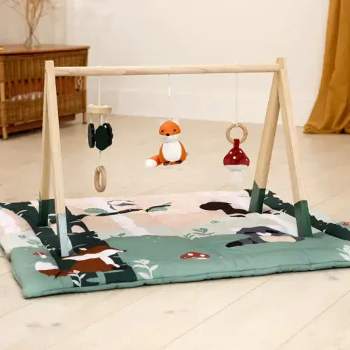 Little Big Friends Forest Playmat w/ Wooden Arch – Baby Grand