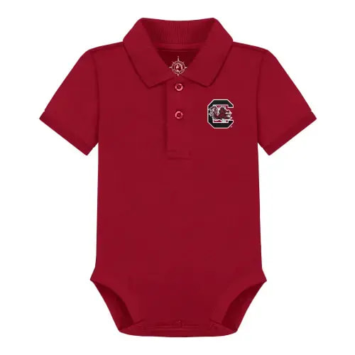 SOUTH CAROLINA GAMECOCKS POLO ONESIE