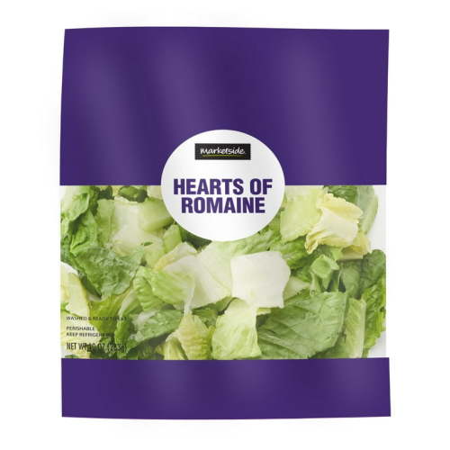 Marketside Hearts of Romaine Salad, 10 oz Bag, Fresh