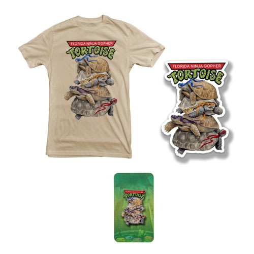 Ninja Tortoise Bundle by Freehand Goods | Artwork by V. Steiner