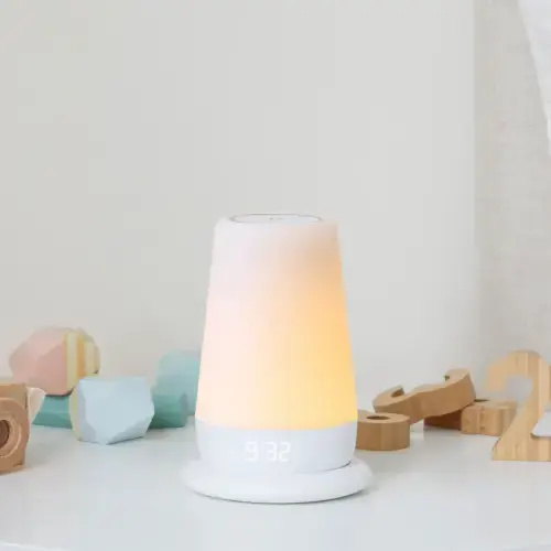 Hatch Rest+ Baby & Kids Sound Machine | 2nd Gen | Child’s Night Light, Alarm Clock, Toddler Sleep Trainer, Time-to-Rise, White Noise, Bedtime Stories, Portable, Backup Battery (with Charging Base)