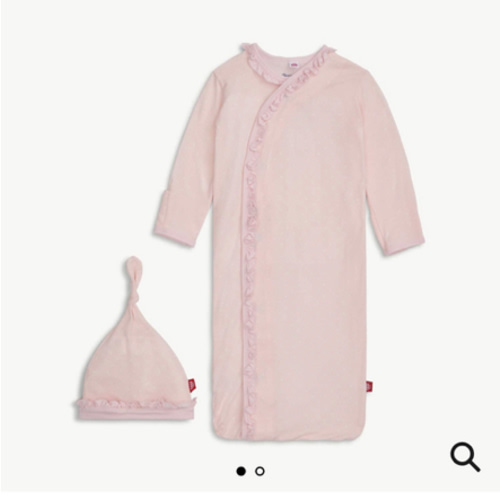 Magnetic Me - Gown & Hat Set, NB