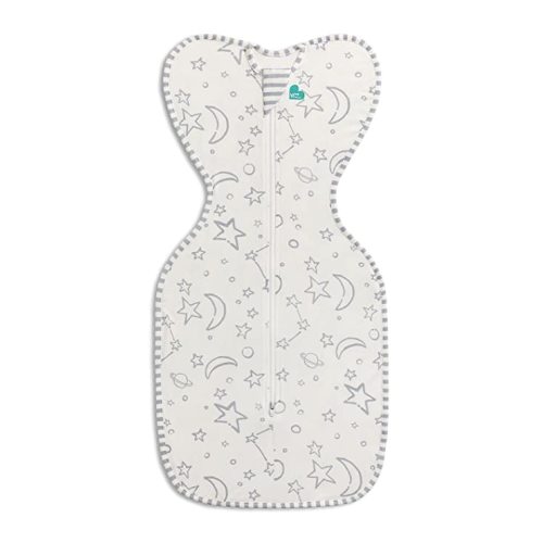 Love to Dream Swaddle UP, Silky-Lux 1.0 TOG, Super Soft and Luxurious 100% Viscose from Bamboo, Allow Baby to Sleep in Their Preferred Arms Up Position, Snug Fit Calms Startle Reflex, Cream, 8-13lbs