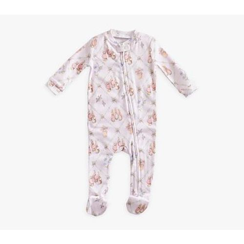 Organic Peter Rabbit Baby Pajama , 3-6 Months , Pink Multi