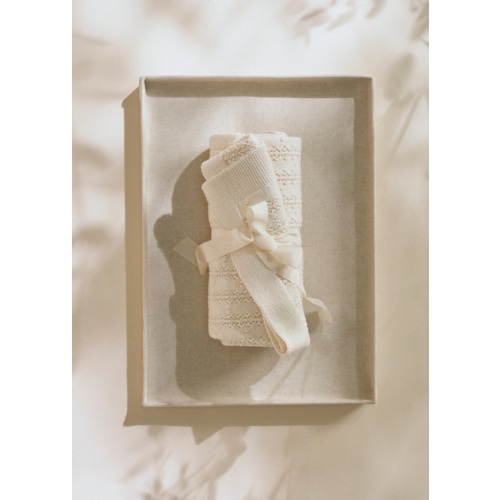 Plume Wrap - Ecru