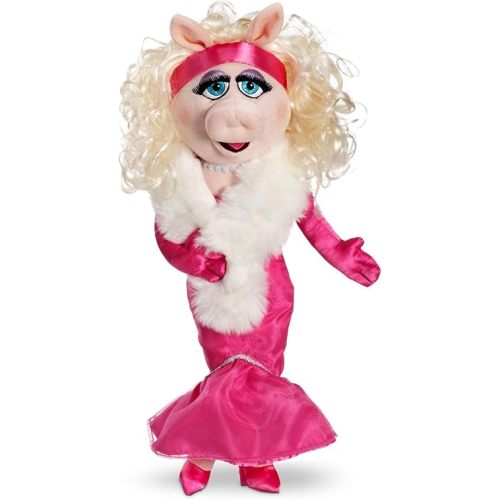 Disney Store Official Miss Piggy Plush Toy - Iconic 19-Inch Diva from The Muppets Collection - Glamorous & Detailed Design for Fans & Kids - Muppet Show Diva Collectible