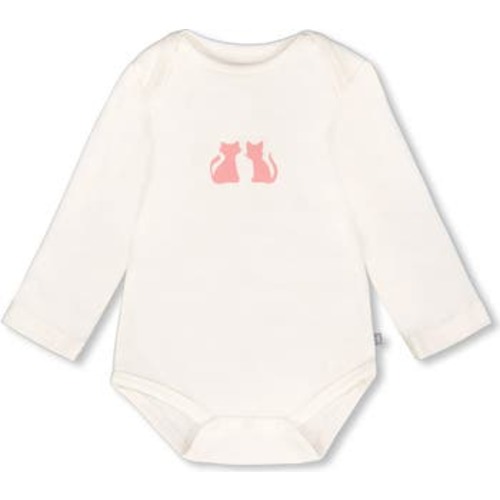 Organic Cotton Long Sleeve Romper Cat