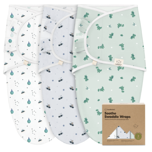 3-Pack Soothe Swaddle Wraps