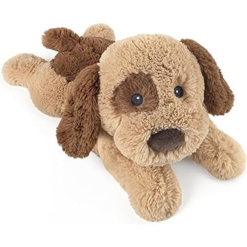 Dog Stuffed Animals, Microwavable Stuffed Animal Adorable Fluffy Puppy Plush for Warmth Comfort, Heatable Coolable Lavender Scent Dog Plush Toy, Cute Soft Puppy Plushies for Kids Boys Girls Adult Gift